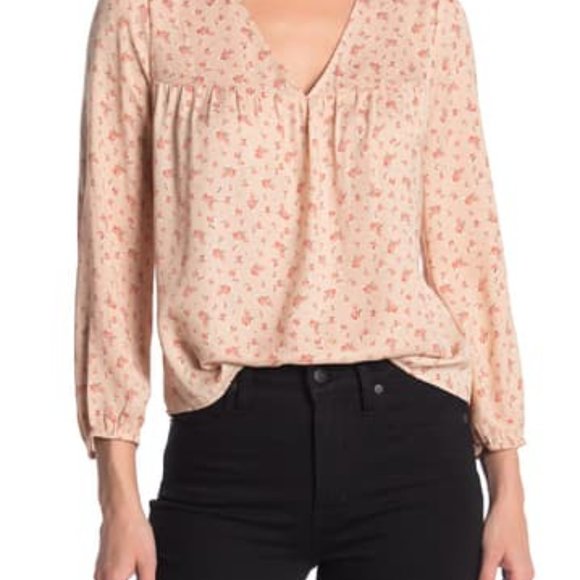 Madewell Floral Boho Top - Picture 2 of 7